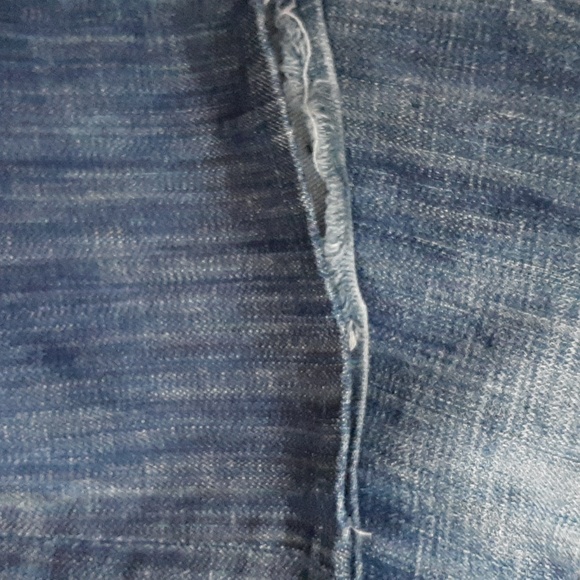 Maurices Ashlyn boot cut Jean, w/ pink flowers on back pocket, size 5/6 short - Picture 8 of 8